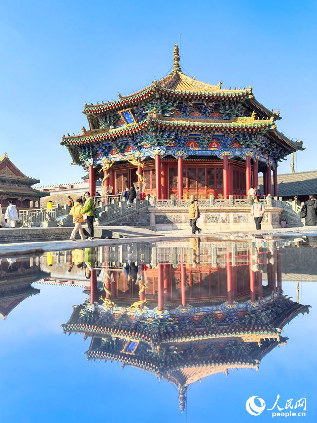 沈白高鐵沿線景區沈陽故宮。人民網記者 李洋攝