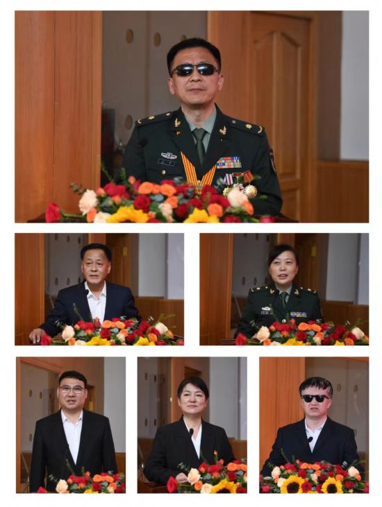 “吉林楷?！蓖蹒鞠冗M事跡報告團作宣講報告。