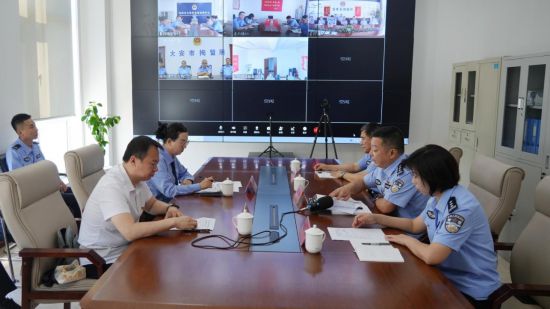 全市各拘留所視訊參會。